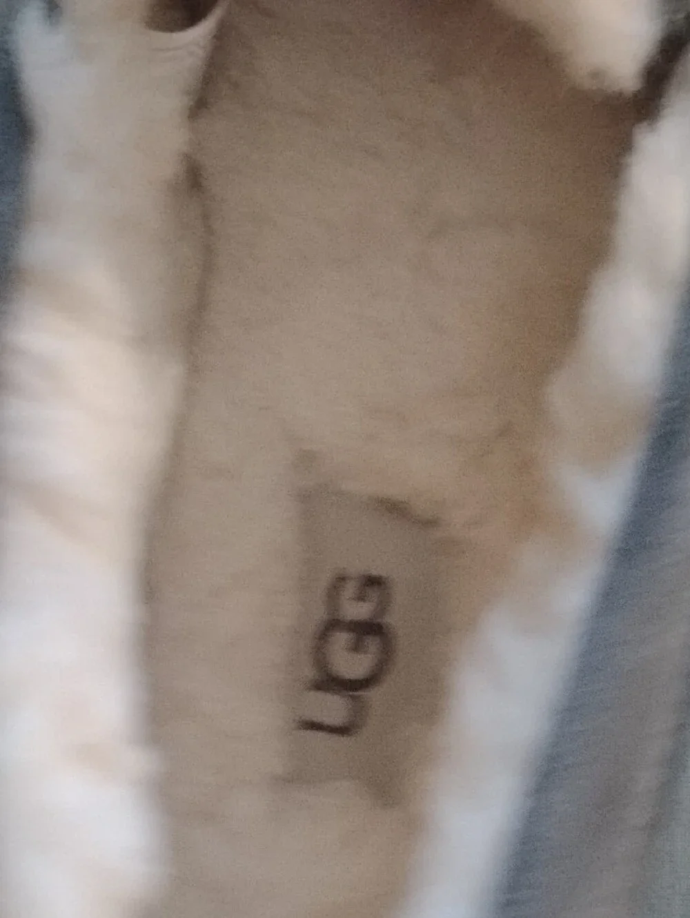 UGG Corvin Charcoal Suede Shearling Moccasin Slippers Like new!
